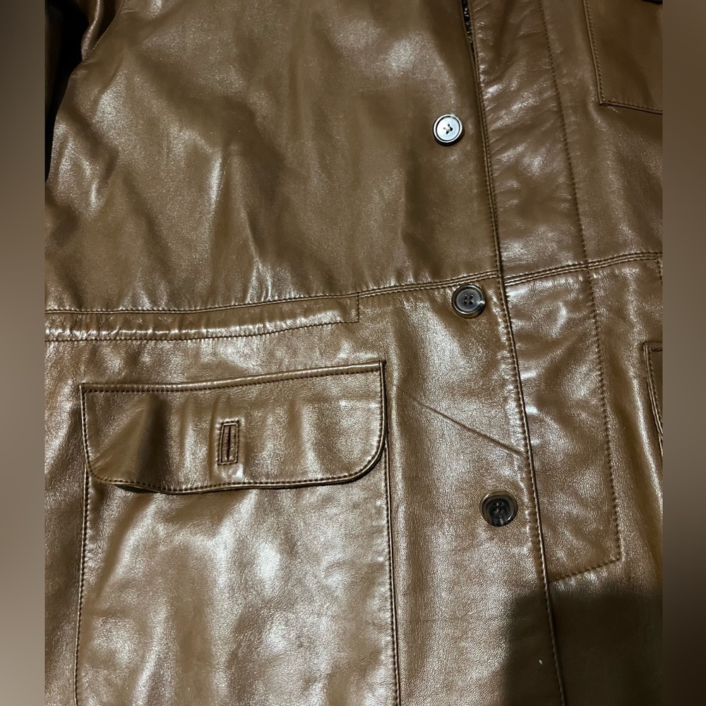 Leather Blazer - Picture 2 of 7